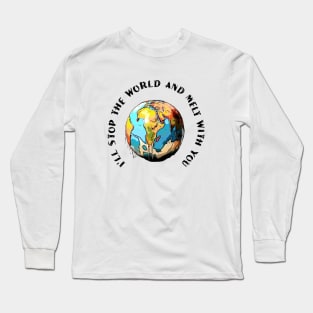 Melt with you 80s throwback Long Sleeve T-Shirt